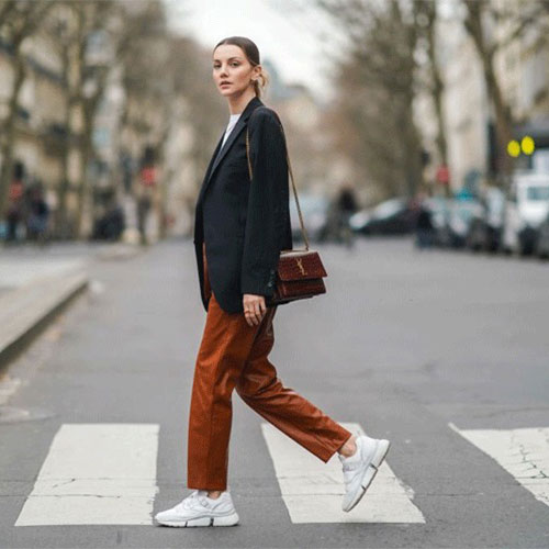 تأثیر طراحی و رنگ کتانی بر استایل فردی